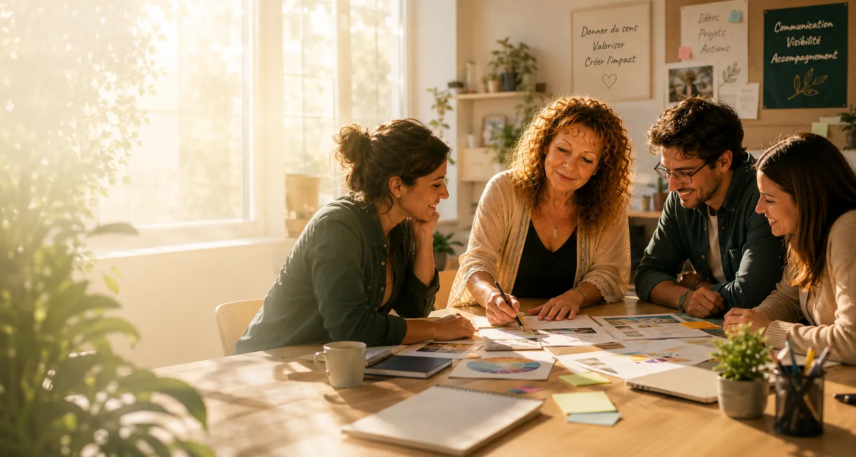 Accompagnement en communication associative autour d’un projet collectif – Le Fil d’Or